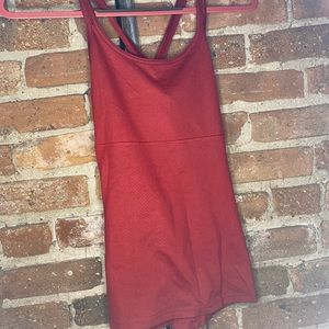 Red Indiana Workout Tank